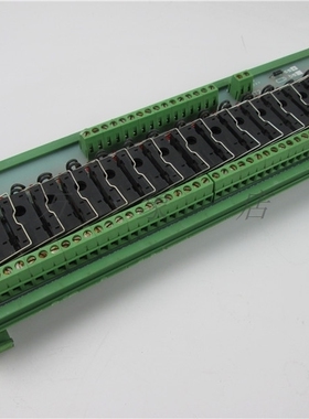 KMRMR 16路 继电器模块控制板 FX-8G/DC24/21 实拍