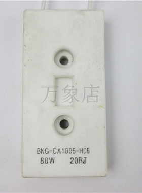 变频器启动电阻 BKG-CA1005-H06 80W 20RJ 14*44*88