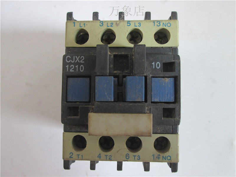 交流接触器 cjx2-1210 线圈电压 220v 380v 实物拍摄