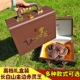 长白山特产金边灵芝礼盒装 干灵芝赤芝东北吉林紫灵芝过节送礼泡酒
