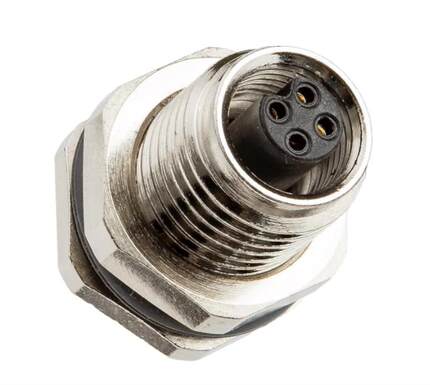 M5-04PFFP-SF7001环形公制连接器 N SEN, M5, 04P, SCREW