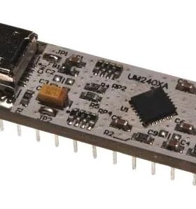 UMFT240XA-02界面开发工具USB 8-bit 245 FIFO FT240X Dev Module