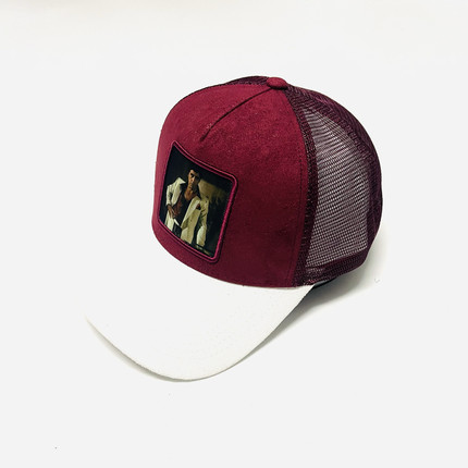 美式复古街头嘻哈潮牌老炮休闲百搭网帽ins纯棉翻毛疤面Scarface