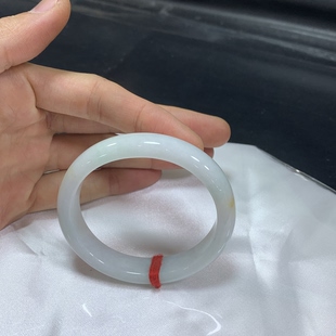 53.5贵妃小手镯翡翠手镯玉镯正圈天然缅甸翡翠镯子玉石镯