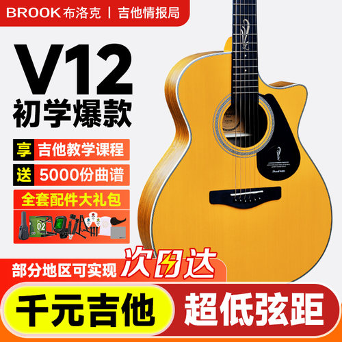 Brook布洛克吉他面单入门电箱款