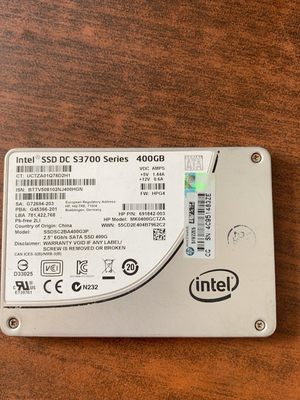 询价坏坏坏的intel 英特尔 s3700 400g HP OE议价