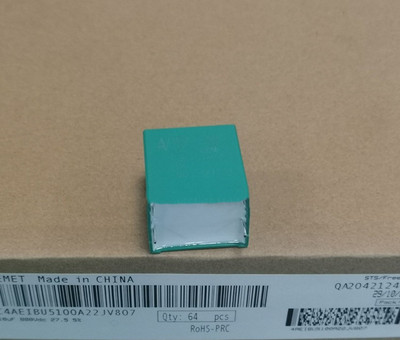 C4AEIBU5100A22J C4AE 800VAC10UF无极薄膜电容AV KEMET集美p27.5