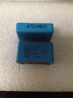 EVOX RIFA PHE840E 薄膜电容 300V470nf  X2 原装  脚距22mm