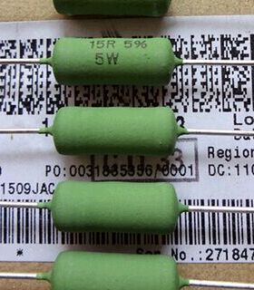 AC05000001509JAC    线绕电阻器  5w15ohms 5% Vishay 原装现货