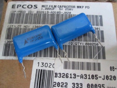 B32613-A3105-J020  EPCOS  250v1uf  薄膜电容器 原装现货