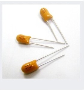 直插 钽电容 25V1UF 25v105k全新国产正品15+环保正品