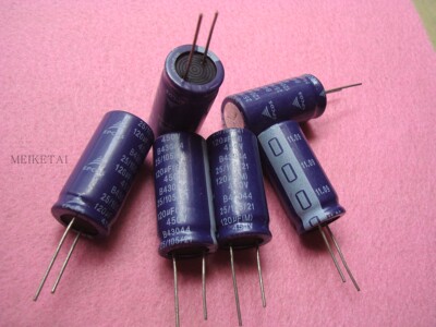 德国西门子 EPCOS 450v120uf B43044系列 20X40 蓝色铝电解电容