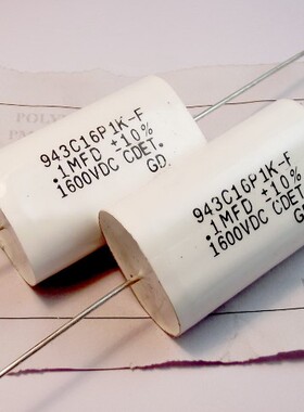 全新美国 CDE  薄膜电容 943C16P1K-F 1600v 0.1UF 1600V 0.1MFD