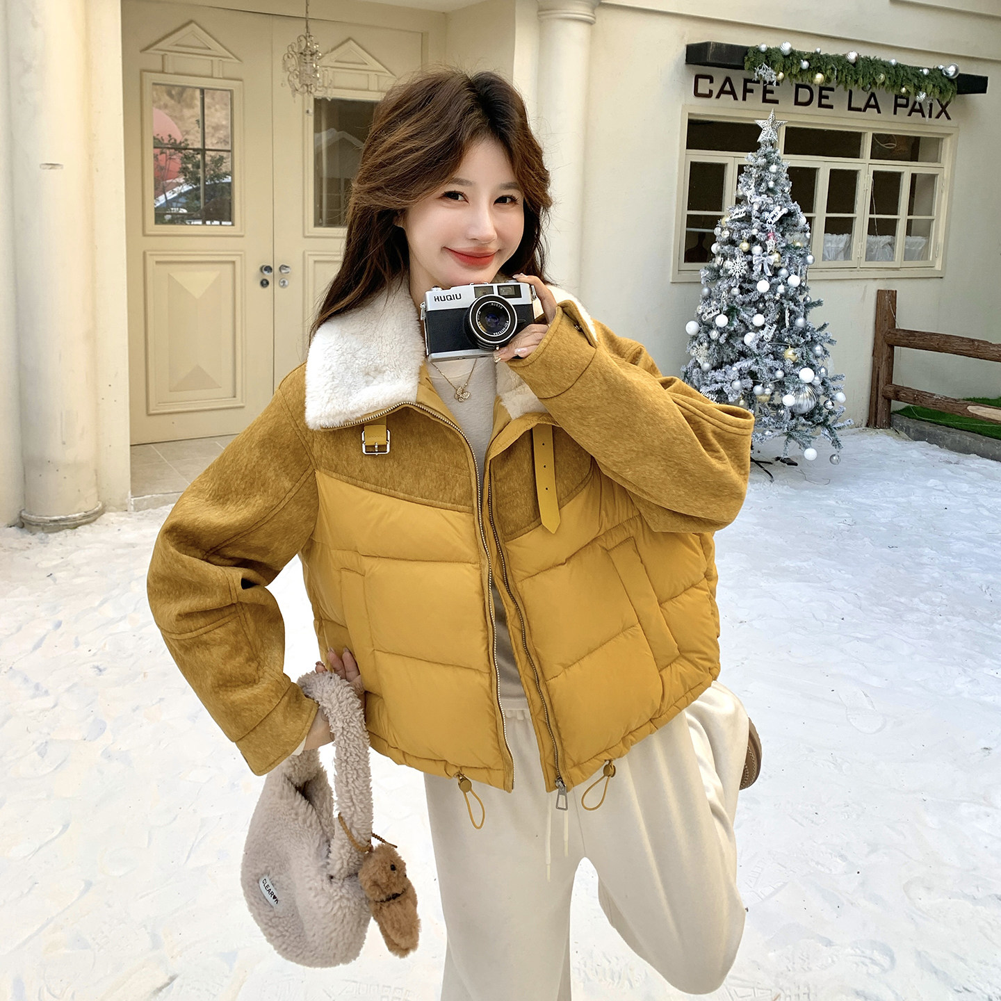 2026冬季韩系女款不臃肿羽绒服