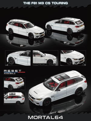 Mortal164宝马M3F81合金车模