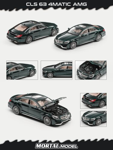 MORTAL1/64AMGCLS63合金车模