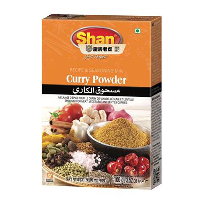 pakistan food 巴基斯坦进口食品 shan CURRY POWDER 咖喱粉100g