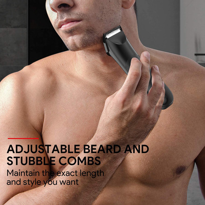 Cross men's body hair trimmer, washing and scraping knife
