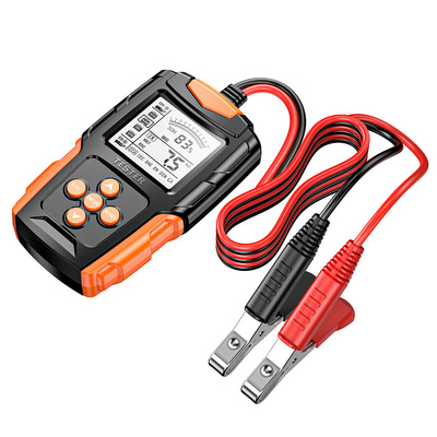 English 12V24V motorcycle car battery tester battery tester