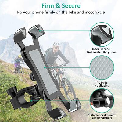 New Bicycle Cell Phone Holder Motorcycle Bike Handlebar