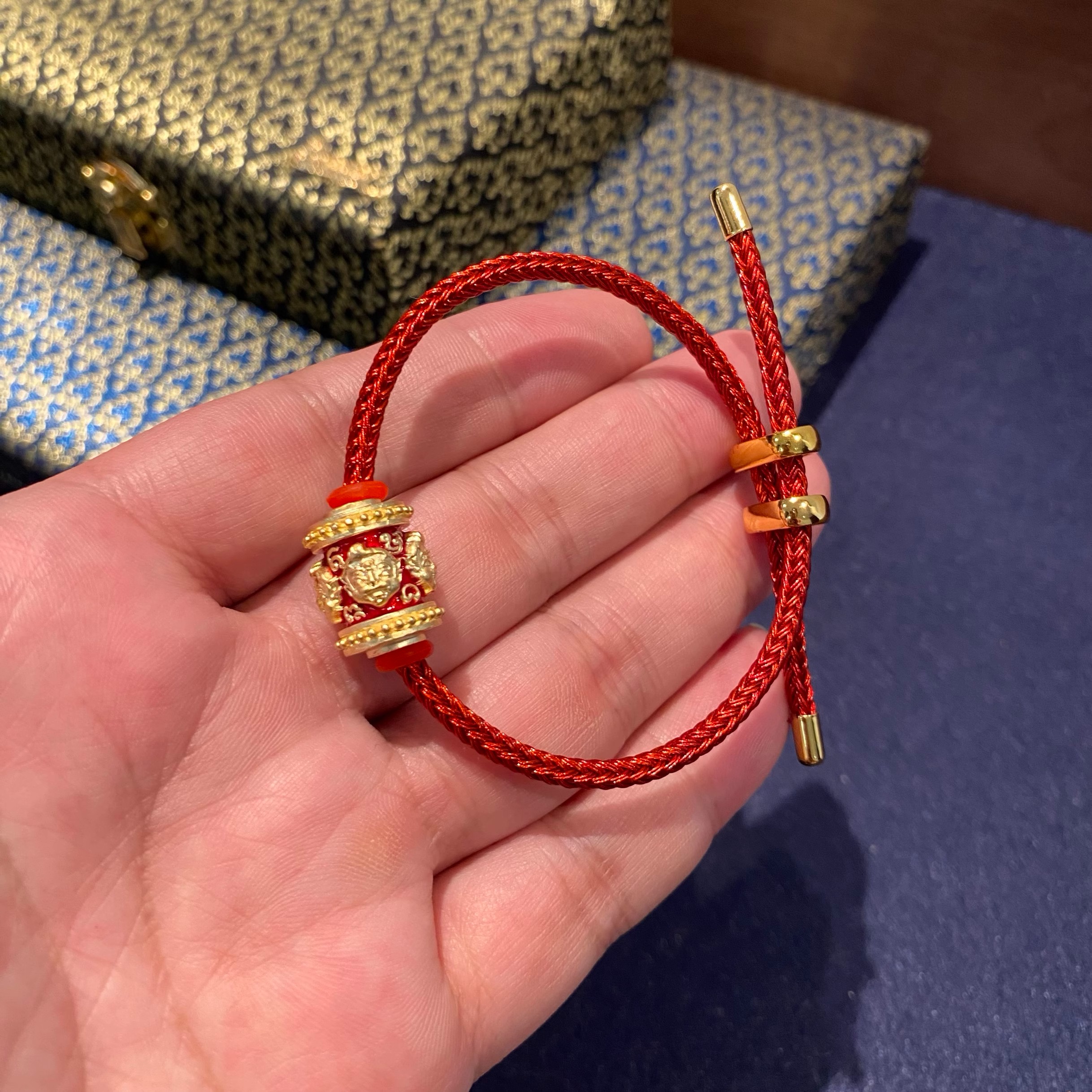 原庙泰国佛牌 阿赞苏斌 五眼四耳 吸米 路路通手链 手镯 可调节