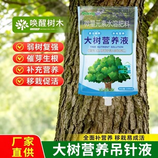 大树营养液大树吊针液 果树苗木移栽缓苗液 园林树木养护促活原液
