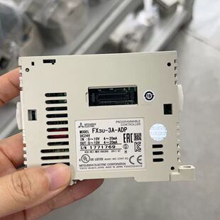 扩展模块 FX3U-3A-ADP 成色如图 功能包好 非