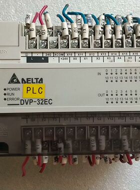 拆机台达编程DVP32EC00R2 功能包好 无拆无修 实图