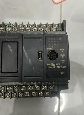 汇川PLC H1u-1410MT-XP功能包好 成色如图