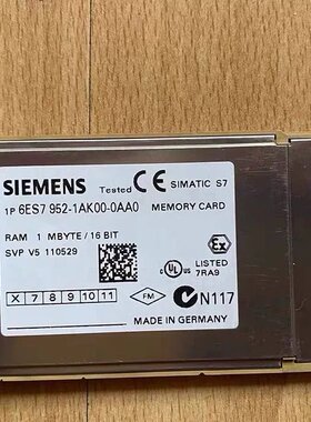 99新成色6ES7952-1AK00-0AA0功能