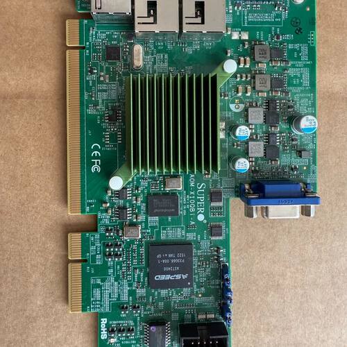 超微X10QBI  AOM-X10QBi-A SPI板 显卡