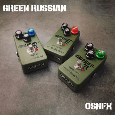 经典效果器GREENRUSSIAN改装