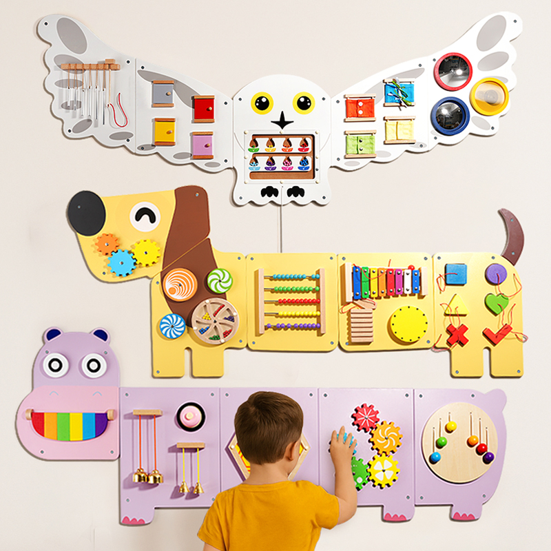 幼儿园墙面游戏早教教具