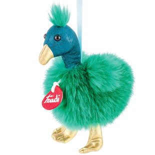 意大利trudi天鹅孔雀独角兽可爱挂饰包包挂件毛绒玩具礼物送女友