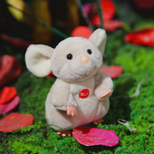 意大利trudi老鼠公仔挂件包包挂饰钥匙扣毛绒玩具可爱玩偶送女友