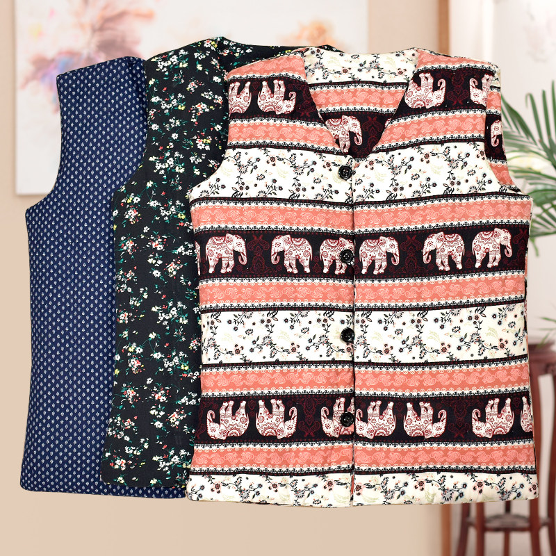 秋冬季中老年纯手工马甲纯棉花成人保暖背心男女加厚无袖夹棉坎肩,女装/女士精品,马夹,淘宝优惠券,粉丝福利购,淘宝优惠卷