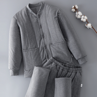 成人纯棉花棉袄棉裤 中老年人宽松居家内胆棉服中厚保暖棉衣冬 套装