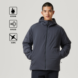 隐者山之道丨三夫户外 城市休闲徒步登山寒烟男女款轻量棉服保暖