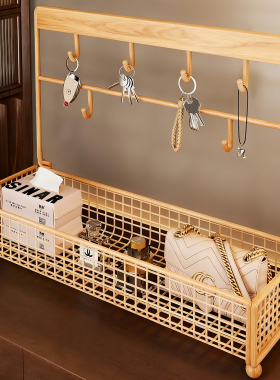 玄关客厅钥匙首饰收纳架