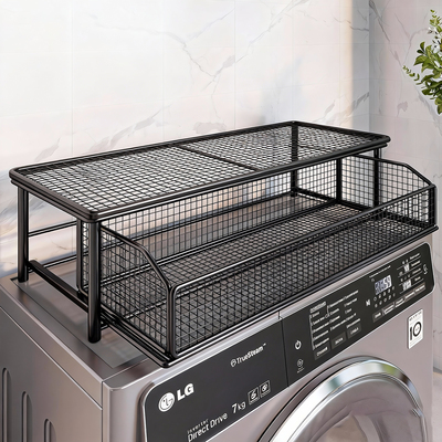 洗衣机上方抽拉置物架