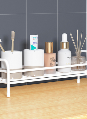 卫生间洗手台置物架浴室窗台上台面超窄置物架厕所镜前落地收纳架