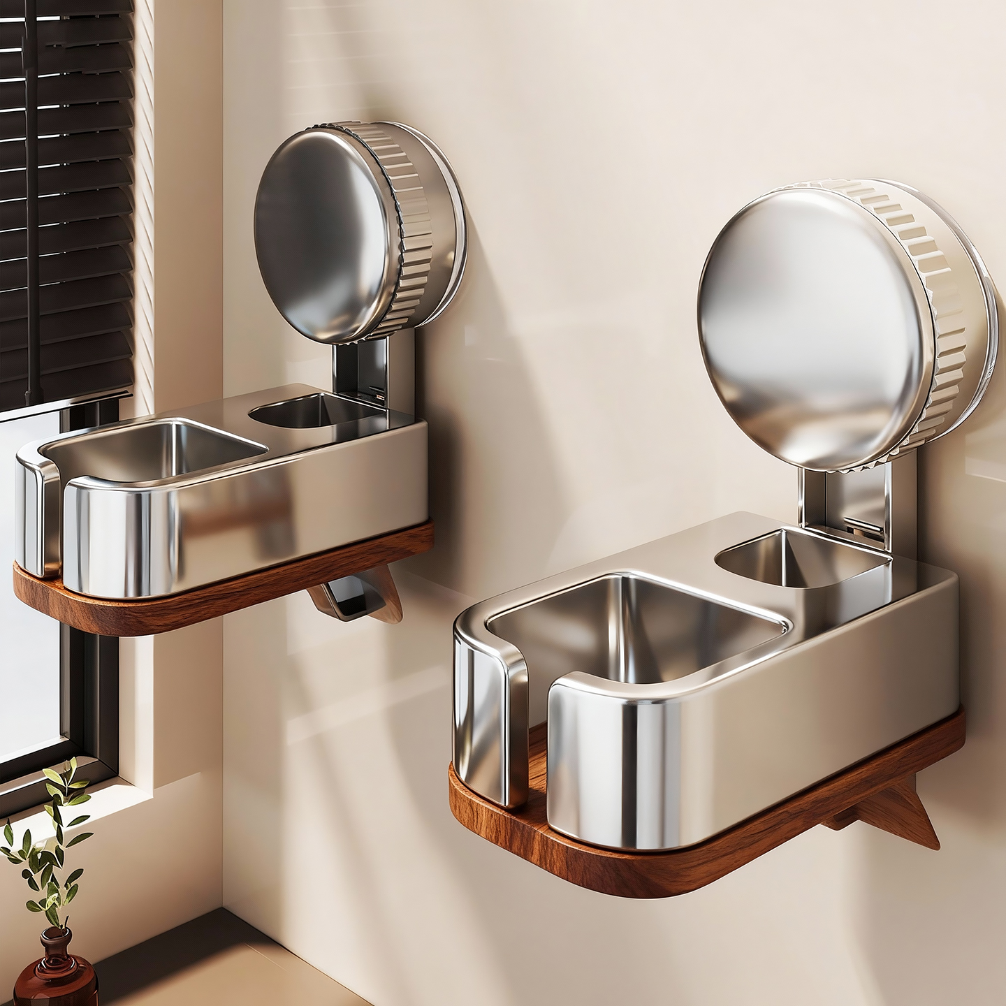 卫生间吸盘吹风机置物架