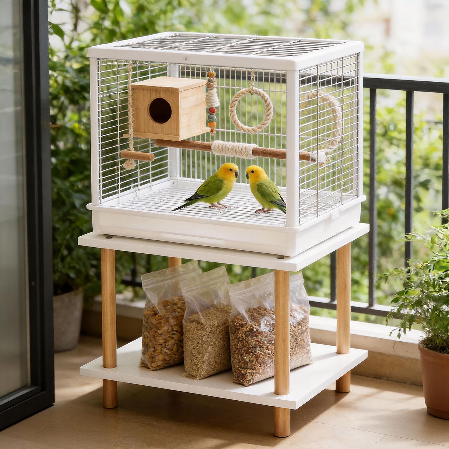 达洋鸟笼置物架玄凤鹦鹉笼放置架落地多层鸟用品收纳架底座增高架,宠物/宠物食品及用品,鸟禽其他,淘宝优惠券,粉丝福利购,淘宝优惠卷