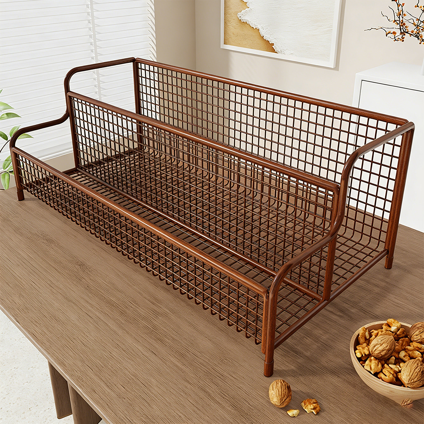 CD架黑胶唱片收纳架桌面光盘碟片整理架铁艺分格摆放架专辑收藏架,住宅家具,CD架,淘宝优惠券,粉丝福利购,淘宝优惠卷