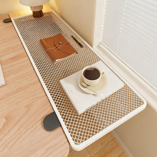 实木桌面延长板电脑桌手臂肘托支架办公桌加长扩宽延伸板键盘托架