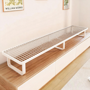 实木电视增高架客厅电视柜抬高架桌面液晶显示器底座支架搁板托架