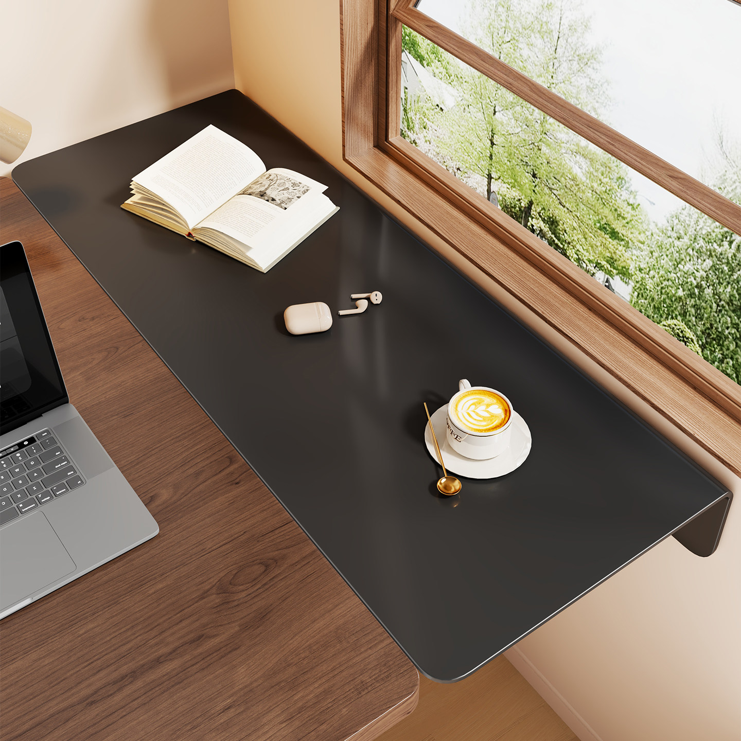 桌面延长板台面加长置物架书桌侧边扩展板办公书桌免打孔延伸板子