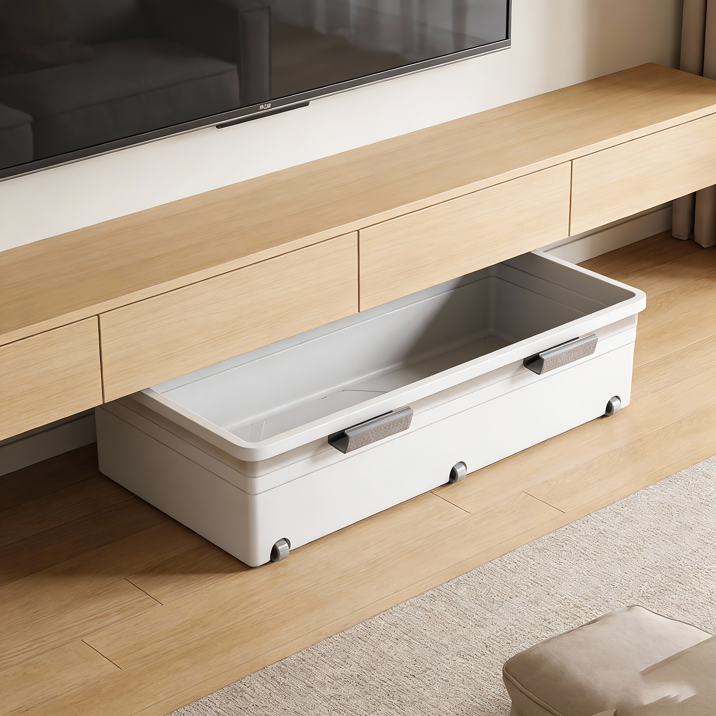 猪食槽玩具收纳箱长方形羊槽饮水槽电视柜下积木整理箱客厅储物箱,住宅家具,儿童玩具收纳箱,淘宝优惠券,粉丝福利购,淘宝优惠卷