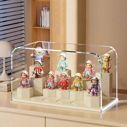 手办陈列架盲盒公仔收纳展示架