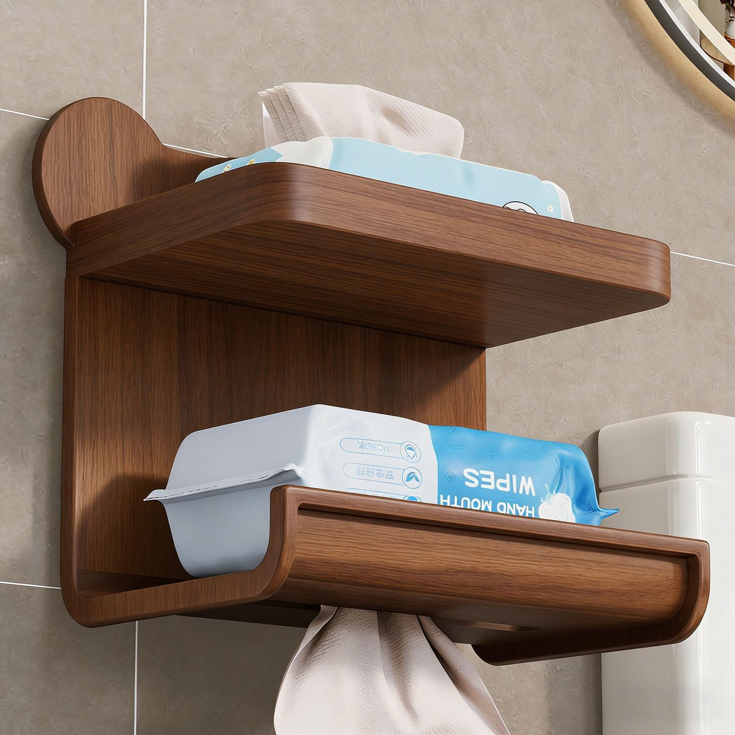 免打孔纸巾盒卫生间厕所壁挂式卷纸收纳架洗手间浴室手机放置架子,家庭/个人清洁工具,卷纸器/纸巾架,淘宝优惠券,粉丝福利购,淘宝优惠卷